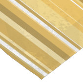 Stripes Yellow Korte Tafelloper (Hoek)