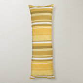 Stripes Yellow Lichaamskussen (Achterkant (Verticaal))