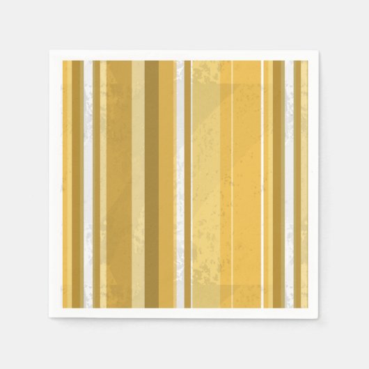Stripes Yellow Servetten (Voorkant)