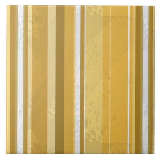 Stripes Yellow Tegeltje (Voorkant)