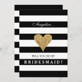 Stripes zal mijn uitnodiging zijn. (Voorkant / Achterkant)