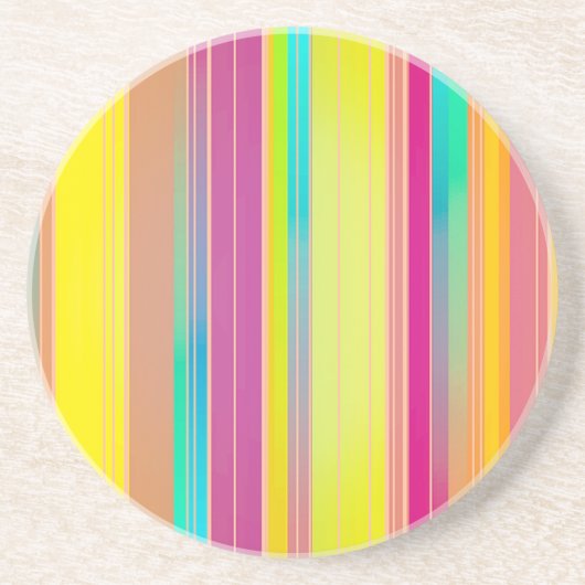 Stripes Zandsteen Onderzetter (Voorkant)