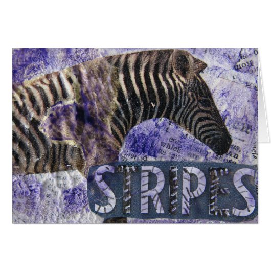 Stripes, Zebra collage (Voorkant Horizontaal)