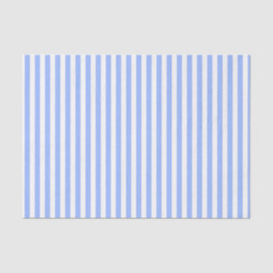 Stripes zelfs licht blauw en wit. tissuepapier