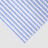 Stripes zelfs licht blauw en wit. tissuepapier (Detail)