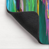 Stripesa ~ Mousepad Abstracte Modern Retro Stripes Muismat (Hoek)