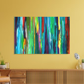 Stripesa - Verpakt Canvas 36x24 (Insitu (Woonkamer))