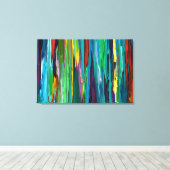 Stripesa - Verpakt Canvas 36x24 (Insitu (Houten vloer))