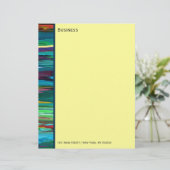 Stripesa ~ Zakelijk briefhoofd / Briefpapier (Staand voorkant)