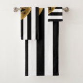 Stripespatroon Bad Handdoek (Insitu)