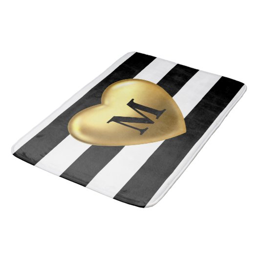 Stripespatroon Badmat (Gekanteld)