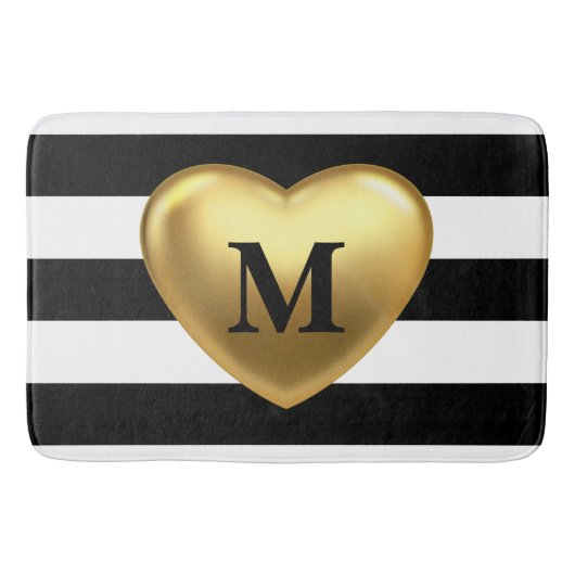 Stripespatroon Badmat (Voorkant)