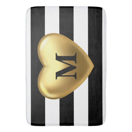 Stripespatroon Badmat (Voorkant Verticaal)