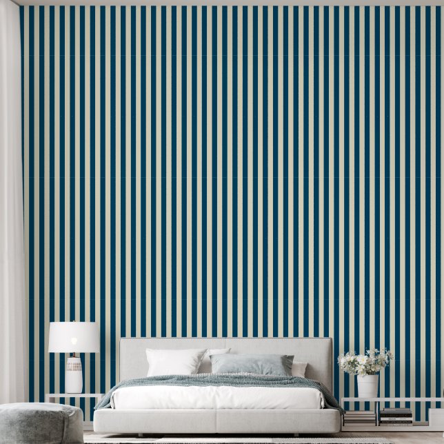 Stripespatroon Behang (Slaapkamer)