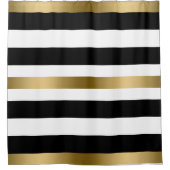 Stripespatroon Douchegordijn (Voorkant)
