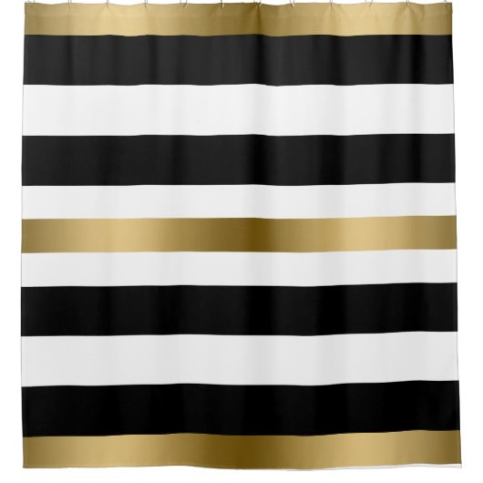 Stripespatroon Douchegordijn (Voorkant)