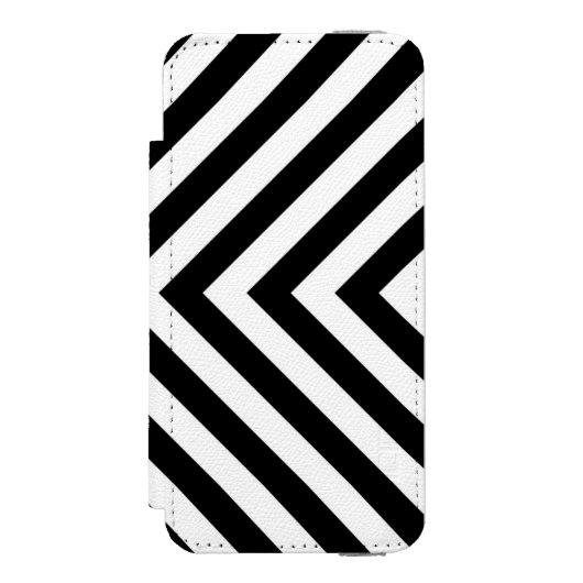 Stripespatroon Incipio iPhone Portemonnee Hoesje (Voorkant Agenda)