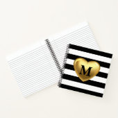 Stripespatroon Notitieboek (Binnen)