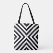 Stripespatroon Tote Bag (Achterkant)