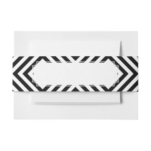 Stripespatroon Uitnodigingen Wikkel