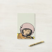 stripesstronaut Hero Post-it® Notes (Op bureau)
