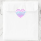 stripewave evolutie : hart sticker (Tas)