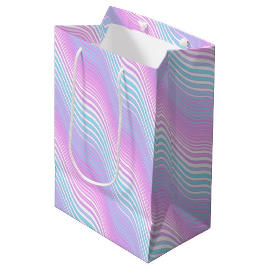 Stripewave Evolution: Medium Cadeauzakje (Voorkant Gekanteld)