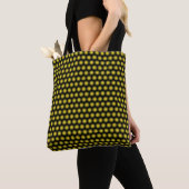 Stripey Ball-patroon Tote Bag (Dichtbij)