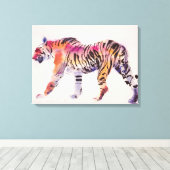 Stripey Canvas Afdruk (Insitu (Houten vloer))