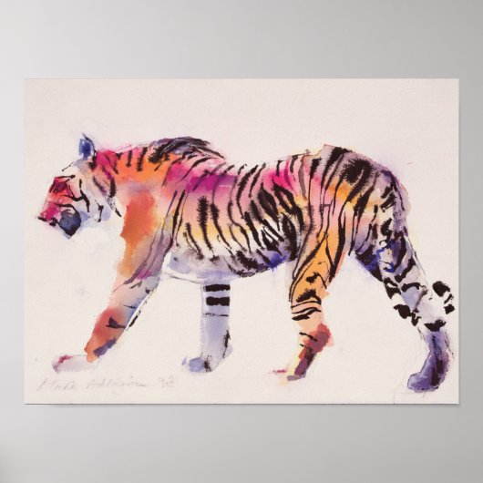 Stripey Poster (Voorkant)