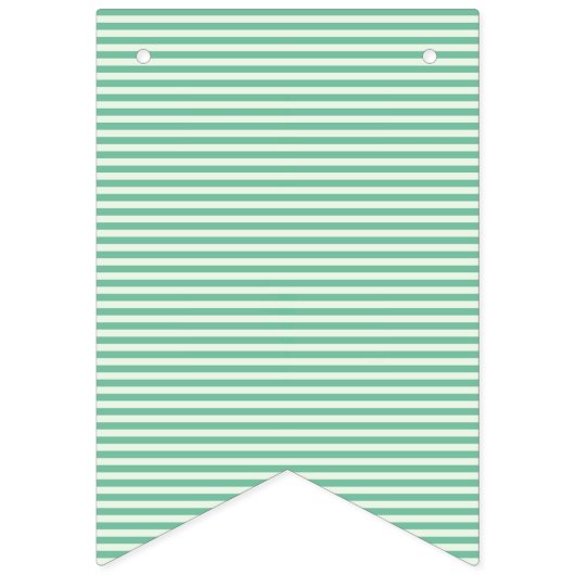 Stripey swallowtail shaped bunting banner (Tweede vlag)