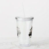 Stripfiguur buggy acryl drinkbeker (Links)