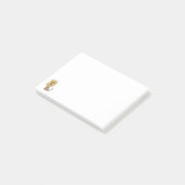 stripfiguur schattige leeuw kinderen retro safari post-it® notes (Schuin)