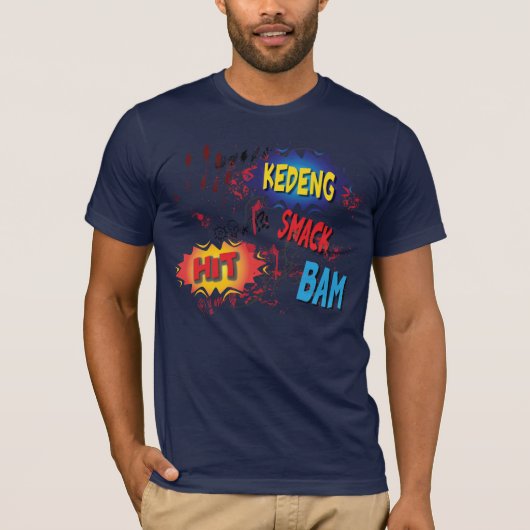 Stripgevecht krav maga t-shirt (Voorkant)
