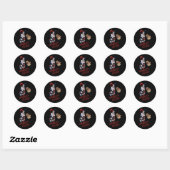 Stripheld Antiheld Grote Hamer Ronde Sticker (Vel)