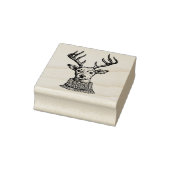 Striphert met trui rubberstempel (Stempel)