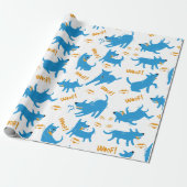 Striphonden Cadeaupapier (Uitgerold)