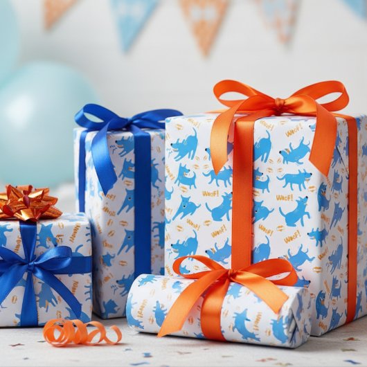 Striphonden Cadeaupapier