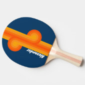  striping lus met naam tafeltennisbatje (Zijkant)