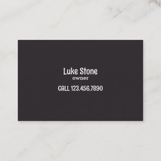 Striping Parkeerplaats Visitekaartje (Achterkant)