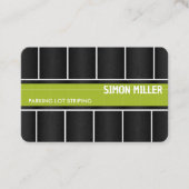 stripingaannemer visitekaartje (Voorkant)