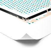  stripkaart van Cuba Foto Afdruk (Hoek)