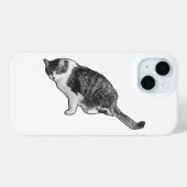 Stripkatthoestand Voegt Klassieke Touch Toe aan Ap Case-Mate iPhone Case (Achterkant (horizontaal))