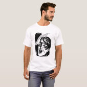 Stripman Schreeuw Halloween T-shirt (Voorkant volledig)