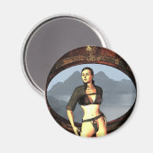 stripmeisje magneet (Voorkant / Achterkant)