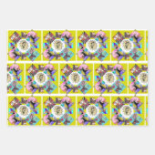 Strippaarden Inpakpapier Vel (Voorkant)