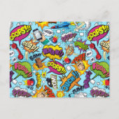 strippatroon briefkaart (Voorkant)