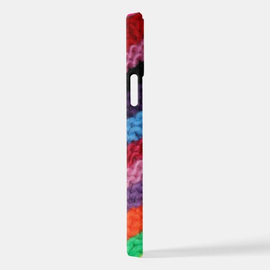 strippen van breiwerk iPhone hoesje (Rechterkant)