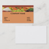 strippen voor groenten en fruit visitekaartje (Voorkant / Achterkant)