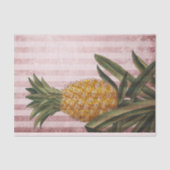  strippes ananas tissuepapier (Voorkant)